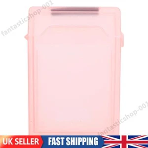 2.5 in HDD SSD Protective Case Plastic Shockproof Hard Drive Disk Box (Red) - Afbeelding 1 van 9