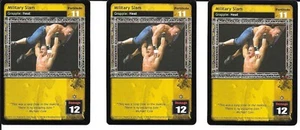 WWE RAW DEAL - 3X Military Slam *FREE SHIPPING* RARE *Playset* Grapple Heat - Picture 1 of 1