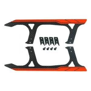 Soporte de tren de aterrizaje de aluminio MH (ROJO) (para MH Landing Gear Series BLADE 360CFX) - Imagen 1 de 1