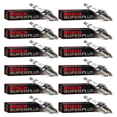 12 Spark Plugs Bosch Copper Core For 1974 JAGUAR V12 V12-5.3L - Imagem 1 de 4
