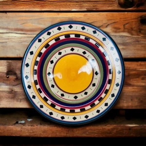 Plato de ensalada pintado a mano Tabletops Unlimited Argentina 7" 4367297 retirado - Imagen 1 de 8