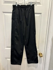Jordan Sweatpants Black Spell out Youth Boys Large EUC Jumpman - Picture 1 of 8