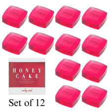 Shiseido Honey Cake Translucent Fragrance Rubby Red Soap 100g Set Of 12