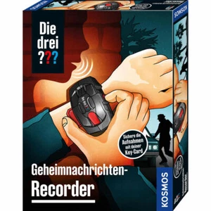 KOSMOS Die drei ??? Geheimnachrichten-Recorder Detektiv Ausrüstung Aufnahmegerät - Bild 1 von 6