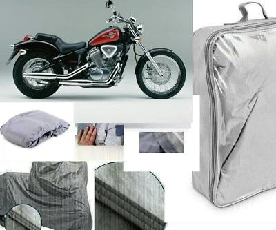 TELO COPRIMOTO TELATO FELPATO PER HONDA VT 600 C SHADOW ANNO 1989 IMPERMEABILE - Immagine 1 di 4