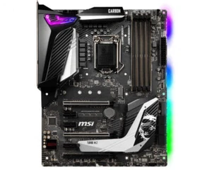 MSI MPG Z390 GAMING PRO CARBON Motherboard LGA 1151 Intel Z390 DDR4 M.2 ATX HDMI - Afbeelding 1 van 4
