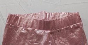 Old Navy Girl's Shiny High-Waisted Leggings JM6 Pink Shimmer Large(10-12) NWT - Picture 1 of 3