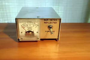 SWR METER 475 KHz to 10 MHz CALIBRATED FOR 10 WATTS 1:3 VSWR METER 630 METERS - Picture 1 of 5