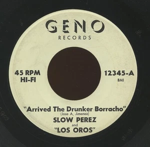 HEAR - Rare R&B Instrumental 45 - Slow Perez & Los Oros - Scramblin - Mislabeled - Picture 1 of 1