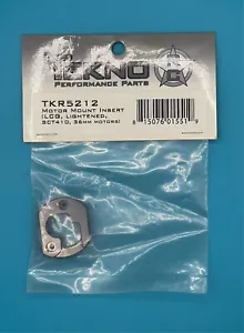 Tekno TKR5212 – Motor Mount Insert (LCG, aluminum, anodized, lightened, SCT410) - Picture 1 of 1