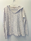 COMFY! Loft French Terry Inside Out Hooded Sweatshirt Size XS