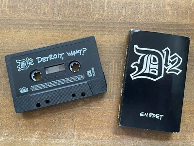 D12 - DETROIT, WHAT? EMINEM DR DRE PROMO SAMPLER SNIPPET CASSETTE VERY RARE MC - Bild 1 von 4