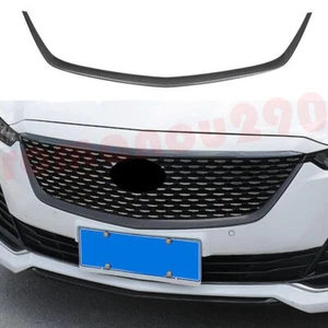 For Cadillac CT5 2020-2022 ABS Carbon Look Front Center Grille Grill Cover Trim - Imagen 1 de 7