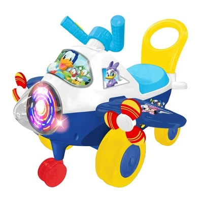 : Activity Plane: Donald Duck - Disney Light & Sound Foot-to-Floor Vehicle, I... - Image 1 of 4