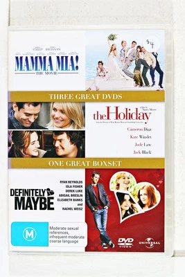 DVD Mamma Mia The Holiday Definitely Maybe 3 (DVD) Foto 1 de 2