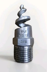 NPT 1/2" Spiralbelüfter Rasen, Edelstahl 316 Schlauchsprüher Düse Zerstäuber  - Bild 1 von 9