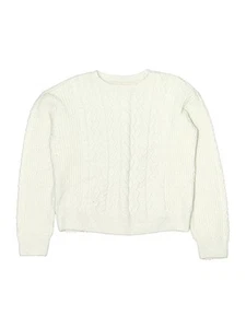 Sugar & Jade Girls Ivory Pullover Sweater 16 - Picture 1 of 2