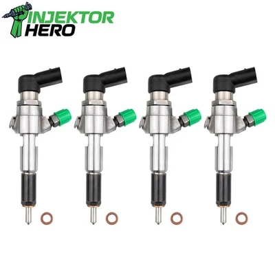4x 9663429280 Iniettore Iniettore Citroen Peugeot Ford 1.4 TDCi A2C59511612 - Immagine 1 di 4