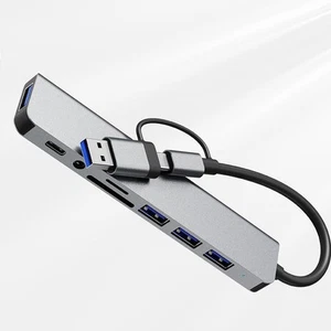 Brand New USB Hub Charging With Audio Accessories High Speed Replacement - Bild 1 von 24
