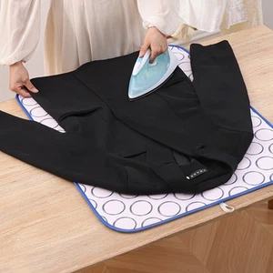 Ironing Board Cover Pad Heat Resistant Protective Mat For Clothing Home Travel - Picture 1 of 12