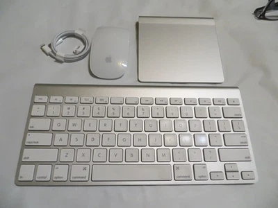 Apple Magic Keyboard A1314 & Maqic Mouse 2 A1657 & A1339 TrackPad - Image 1 of 4