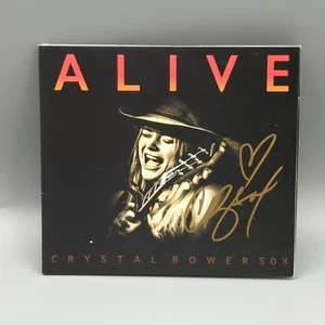 Alive by Crystal Bowersox AUTOGRAPHED Signed CD American Idol - Imagen 1 de 8