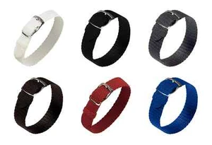 Eulit Panama Perlon-Uhrenarmband (303) - 6 Farben - 6 Stegbreiten - Nylon - Picture 1 of 13