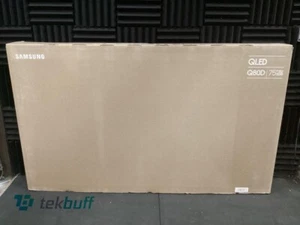 Samsung 75" 4K UHD Smart QLED TV (2024) HDHR10, WiFi, 60Hz - QN75Q80DAFXZA - Picture 1 of 3
