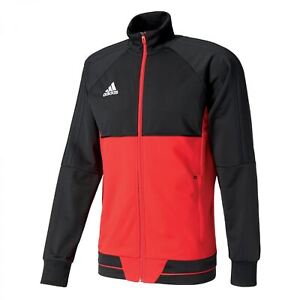 Adidas Tiro 17 PES Jacket [Large] [Black/Scarlet/White] /Sportswear