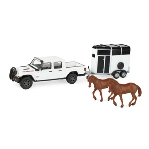 1:32 Jeep Gladiator Rubicon with Horse Trailer - Picture 1 of 2