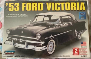 LINDBERG Ford '53 FORD VICTORIA 1/25 Scale Kit #72172 factory sealed kit - Picture 1 of 4