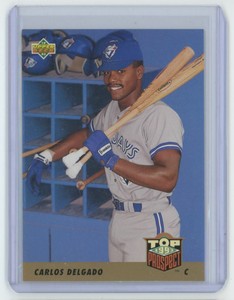 1993 Upper Deck Carlos Delgado . Toronto Blue Jays #425