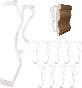 2.5 Inch Clear Valance Clips for Window Blind Valance (10 Pack) - Picture 1 of 12