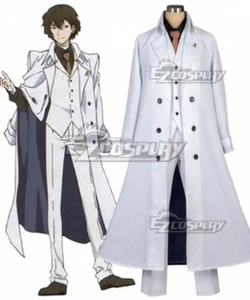 Bungou Stray Dogs Dead Apple Osamu Dazai Suit Halloween Uniform Cosplay Costume - Picture 1 of 8
