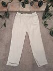 Vintage Polo Ralph Lauren Chino Trousers 90s Cotton Pants Mens W38 L32 White