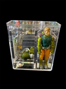 Capt. Grid-Iron 1990 GI Joe Cobra AFA Graded Loose AFAU85 con cartoncino non tagliato - Foto 1 di 6