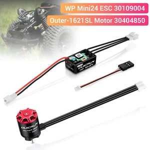 Hobbywing QuicRun WP Mini24 ESC Combo w/ 1621SL Motor (3500KV) - Picture 1 of 27