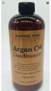 Majestic Pure Argan Oil Hair Conditioner Restorative Sulfate Free 16 oz NIB