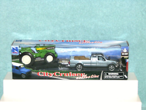New Ray O-Scale - "Ford F-250 Superduty Pickup, Hay Load, Trailer & Tractor Set"