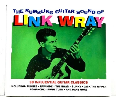 Link Wray - The Rumbling Guitar Sound of Link Wray (2-CD, 2013, U.K.) 38 Tracks Foto 1 de 4