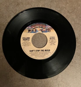 Village People Can't Stop the Music Milkshake 45RPM 1980 Casablanca NB 2261 - Picture 1 of 2