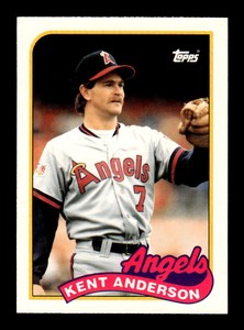1989 Topps Traded Kent Anderson   #3T  RC