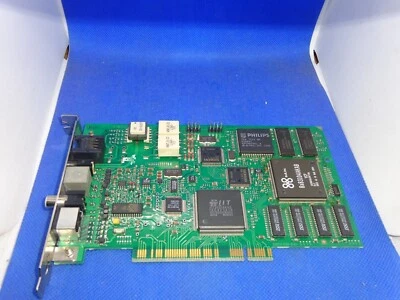 SIEMENS 8107-5 PCI KONFERENZ KARTE ISDN CAM VIDEO-IN HEADSET MPEG AUDIO #GK8145 - Bild 1 von 3