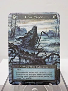 C0914 Sorcery Contested Realm "Grim Reaper (Non-Foil)" TCG Single Bata - Picture 1 of 2