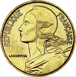 5 centimes MARIANE LAGRIFFOUL (1966 -2001) choisissez date & état - Foto 1 di 2