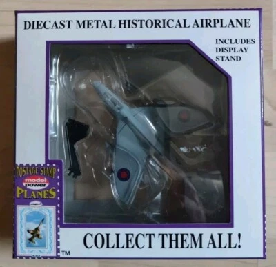 DIECAST Metal Historical Airplane Hawker Hunter 1/100 Neu und OVP unbenutzt  - Bild 1 von 2