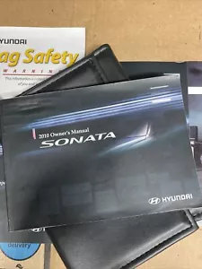 2010 Hyundai Sonata Owners Manual in black Hyundai case !!!MUST SEE!!! - Bild 1 von 7