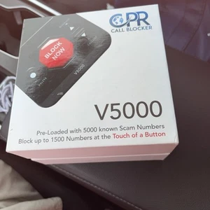CPR V5000 Call Blocker for Landline Phones - Block All Robo & Spam Calls - NEW - Zdjęcie 1 z 3