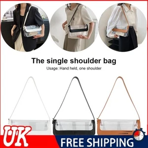 Women Handbags See Through PVC Transparent Cute Clear Purse Stadium Approved - Picture 1 of 15