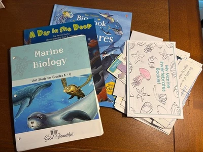 The Good and The Beautiful Library Homeschool Book Lot - Marine Biology - Image 1 of 4